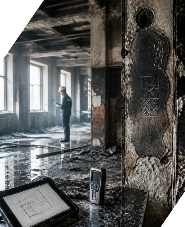 Обследование зданий после пожара в Самаре от 15159 р. | ЭкспертизаРоссия